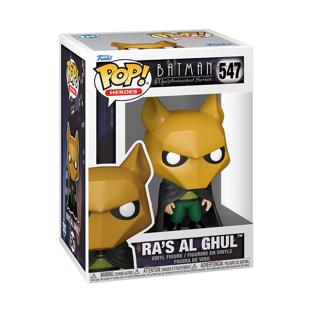 BATMAN: THE ANIMATED SERIES Ra's al Ghul Funko Pop! Heroes Vinyl Figure