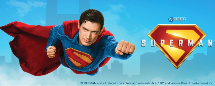 Official Superman (2025 Movie) Merch & Apparel - Banner