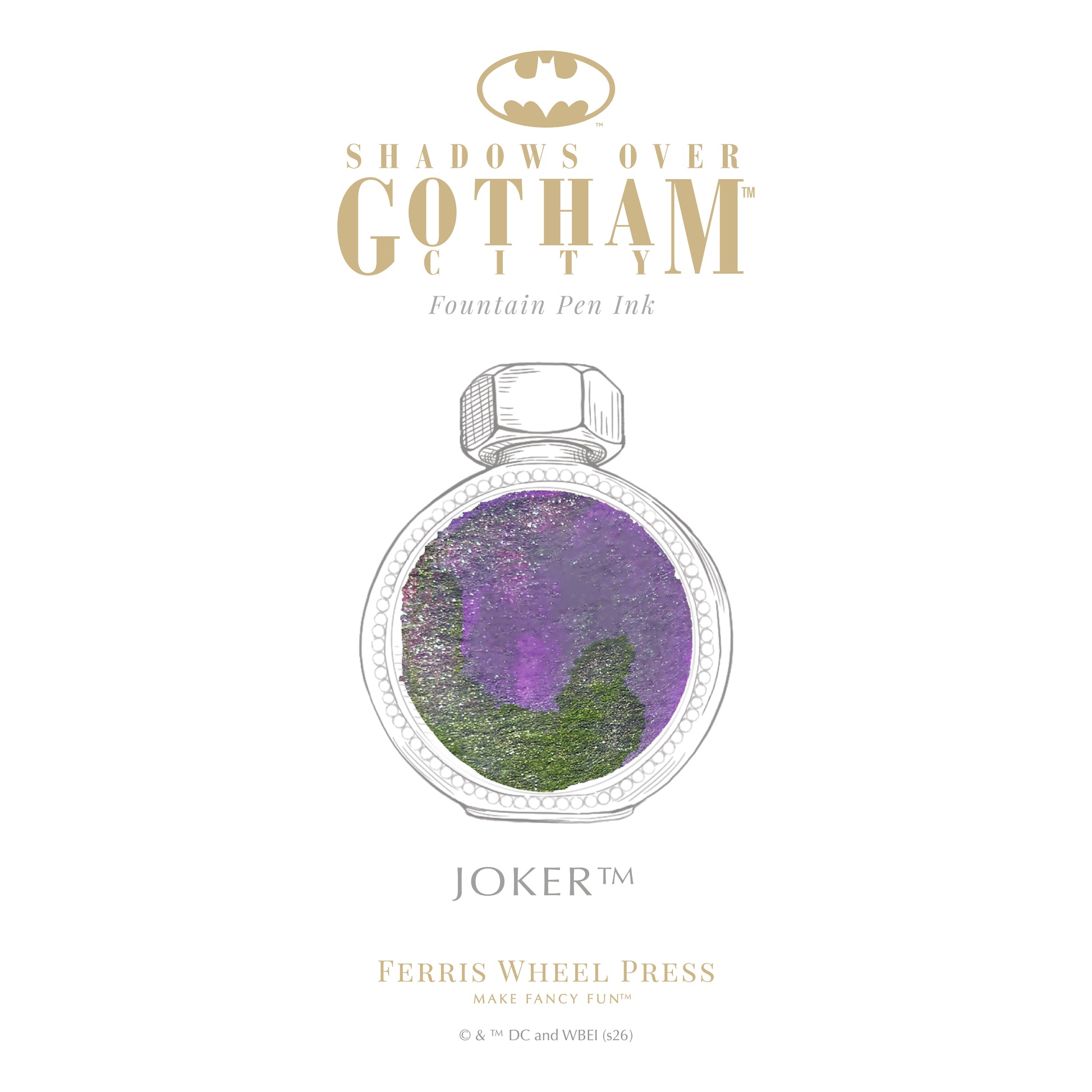 THE JOKER Limited Edition Marquise Pen & Signature Ink Set-16