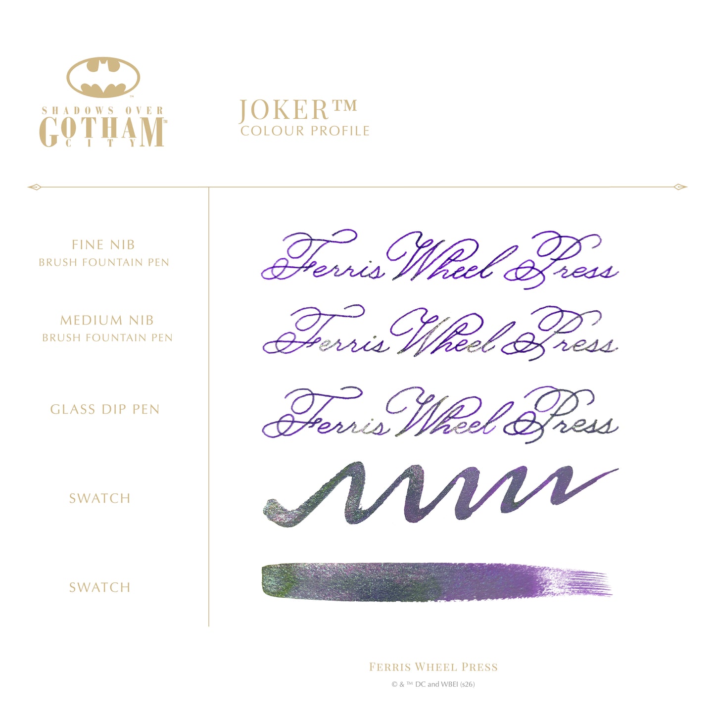 THE JOKER Limited Edition Marquise Pen & Signature Ink Set-17