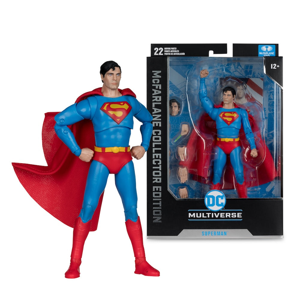 SUPERMAN (Superman: The Movie) McFarlane Collector Edition #25 DC Multiverse Action Figure