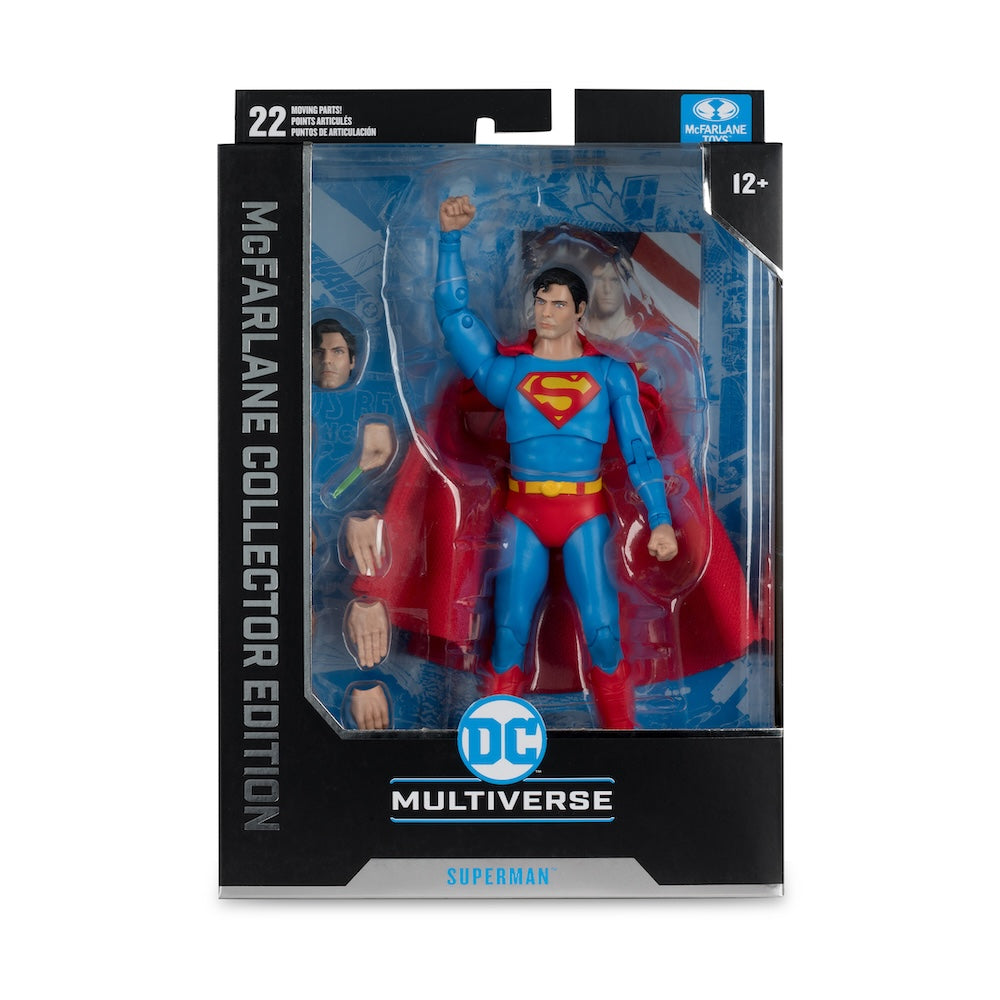 SUPERMAN (Superman: The Movie) McFarlane Collector Edition #25 DC Multiverse Action Figure