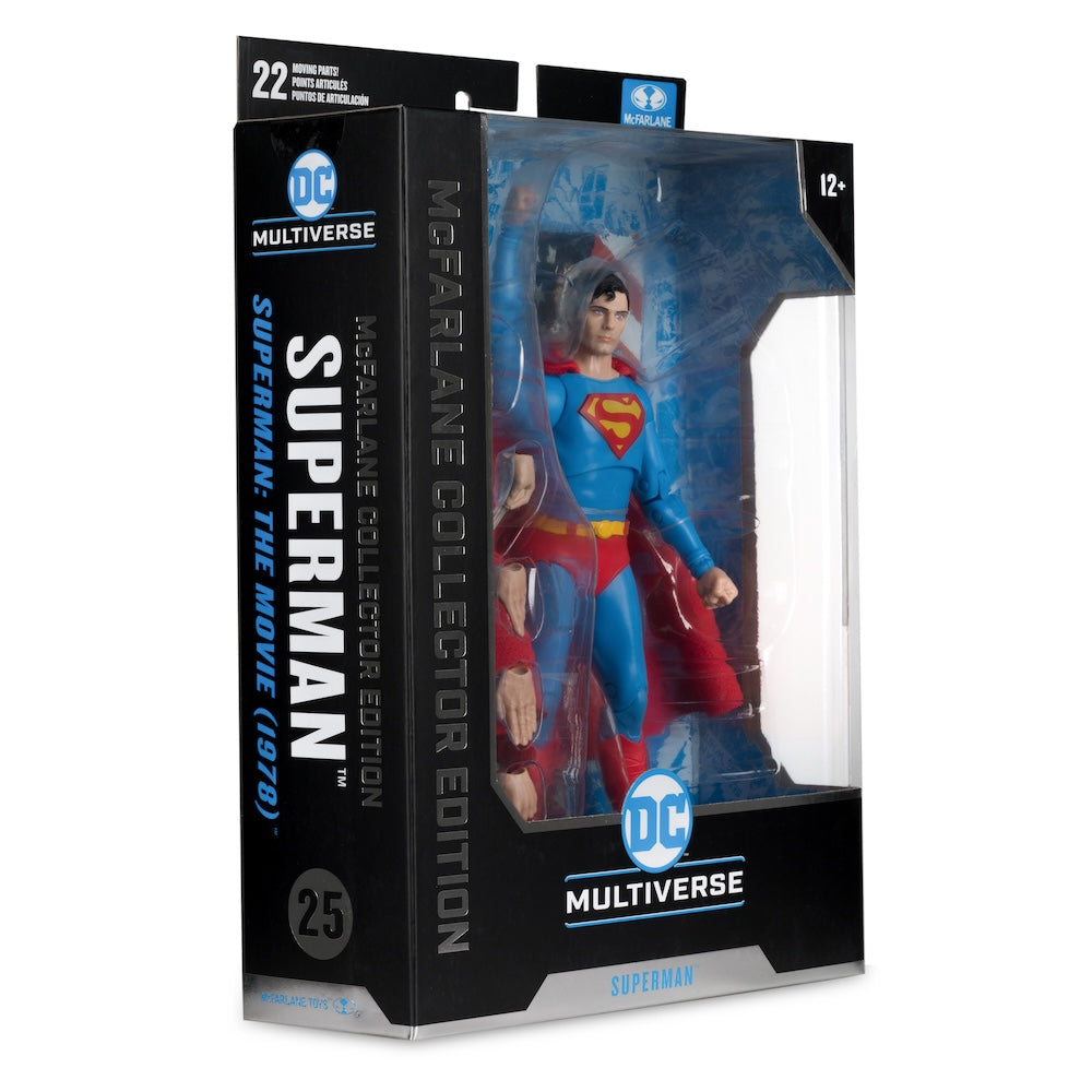 SUPERMAN (Superman: The Movie) McFarlane Collector Edition #25 DC Multiverse Action Figure