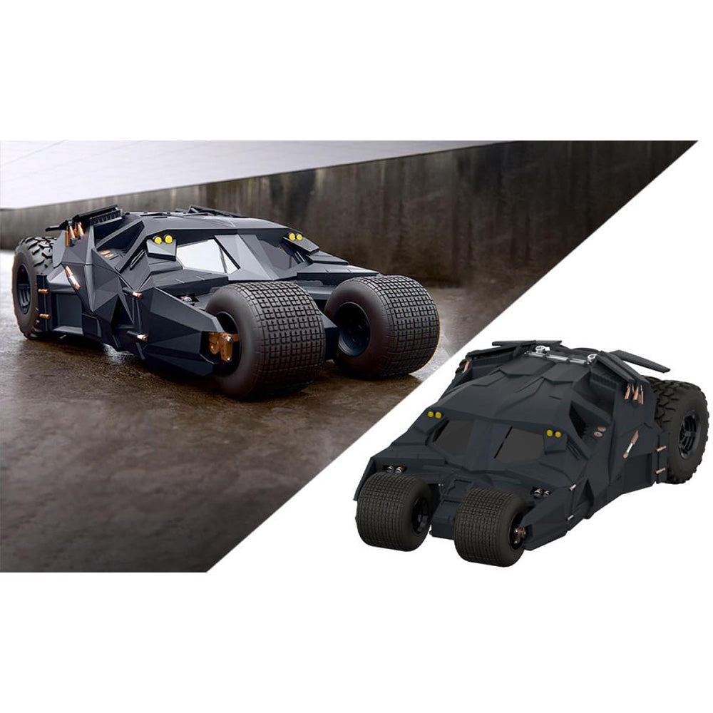 THE DARK KNIGHT TRILOGY Batmobile Tumbler Super Cyborg Collectible Figure
