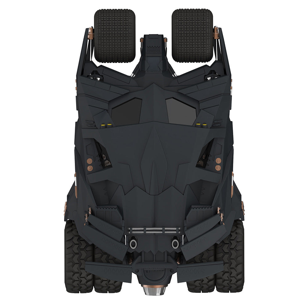 THE DARK KNIGHT TRILOGY Batmobile Tumbler Super Cyborg Collectible Figure