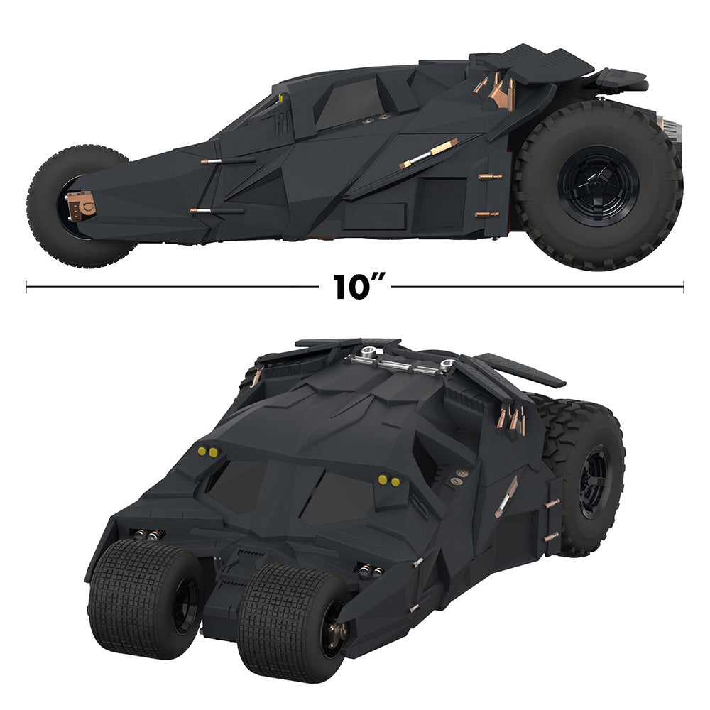 THE DARK KNIGHT TRILOGY Batmobile Tumbler Super Cyborg Collectible Figure