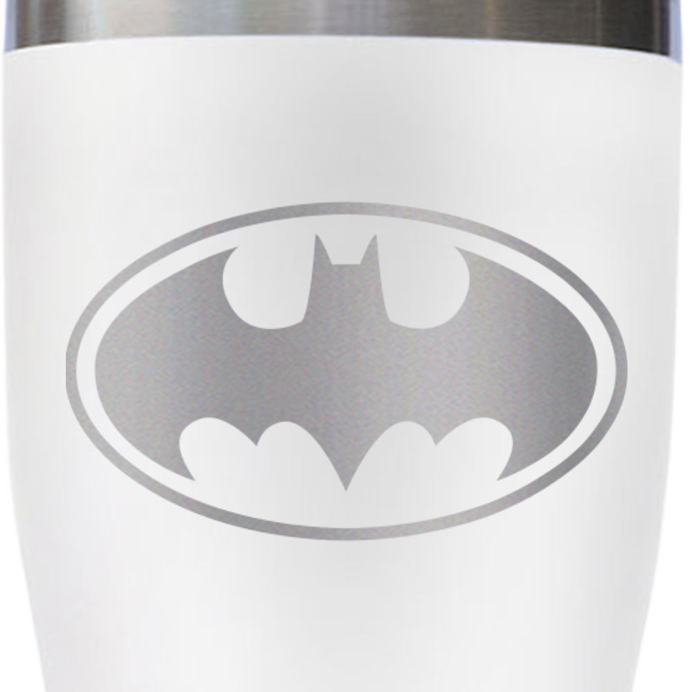 BATMAN Logo Engraved Tumbler