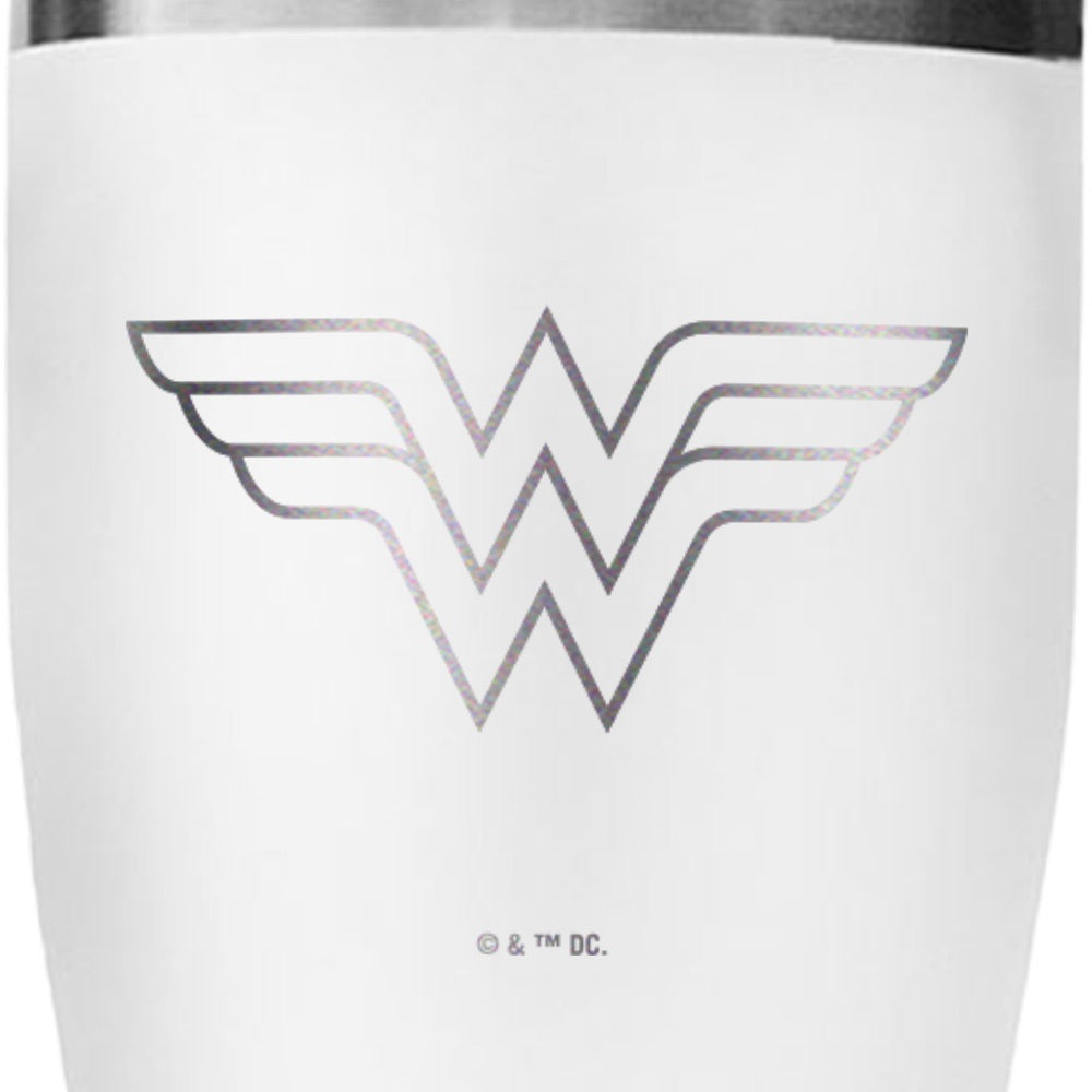 WONDER WOMAN Logo Engraved Tumbler