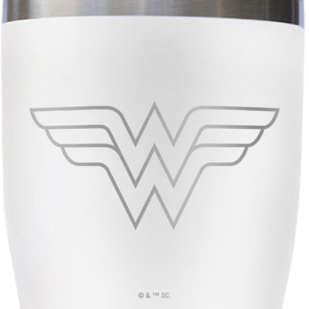 WONDER WOMAN Logo Engraved Tumbler