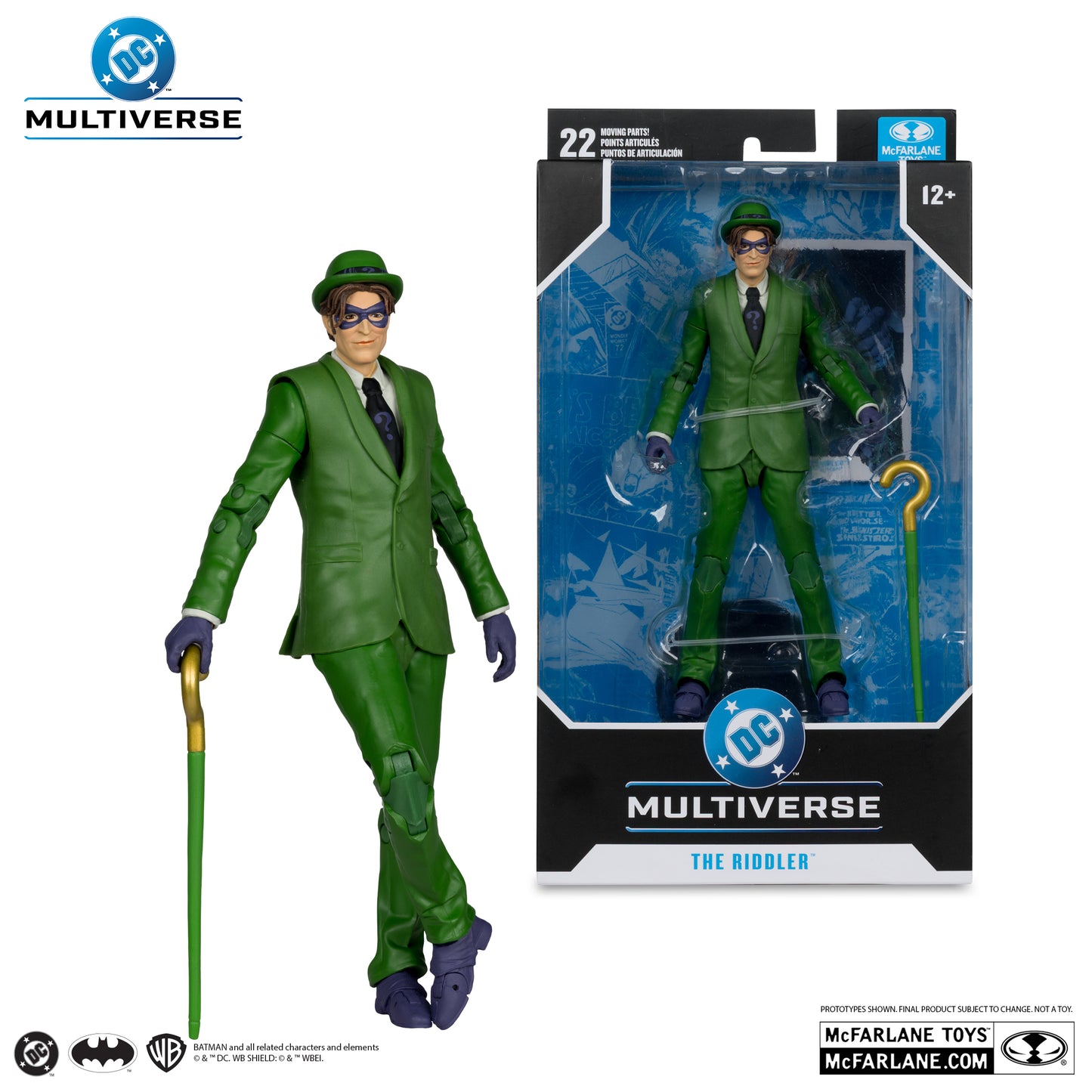 THE RIDDLER (Batman: Hush) McFarlane Toys DC Multiverse Action Figure