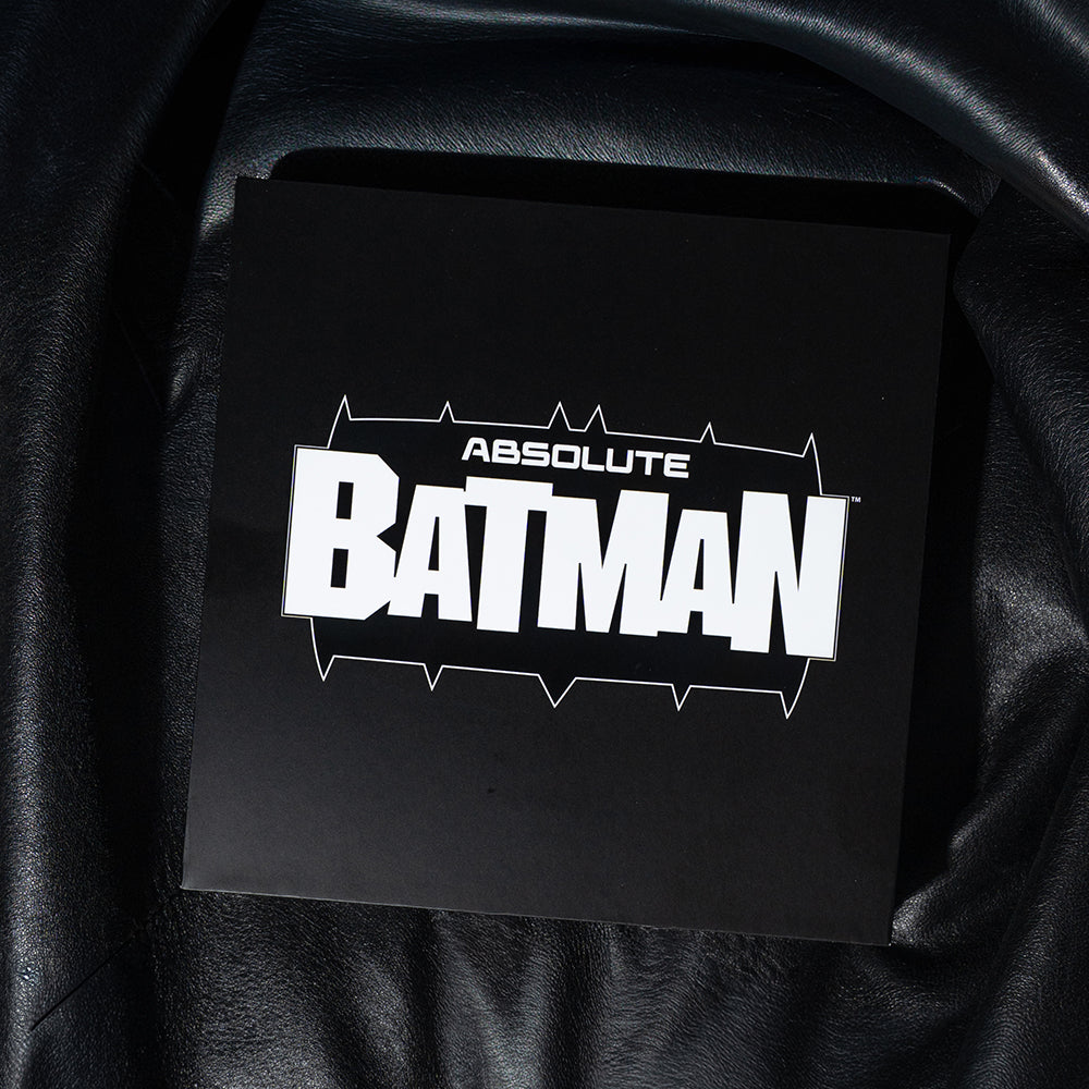 ABSOLUTE BATMAN Battle Axe Lapel Pin Collector’s Box