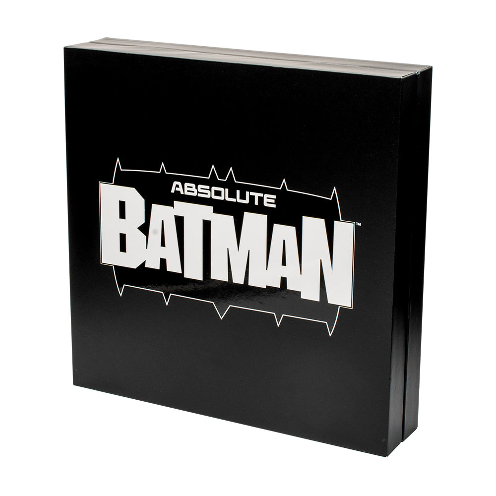 ABSOLUTE BATMAN Battle Axe Lapel Pin Collector’s Box