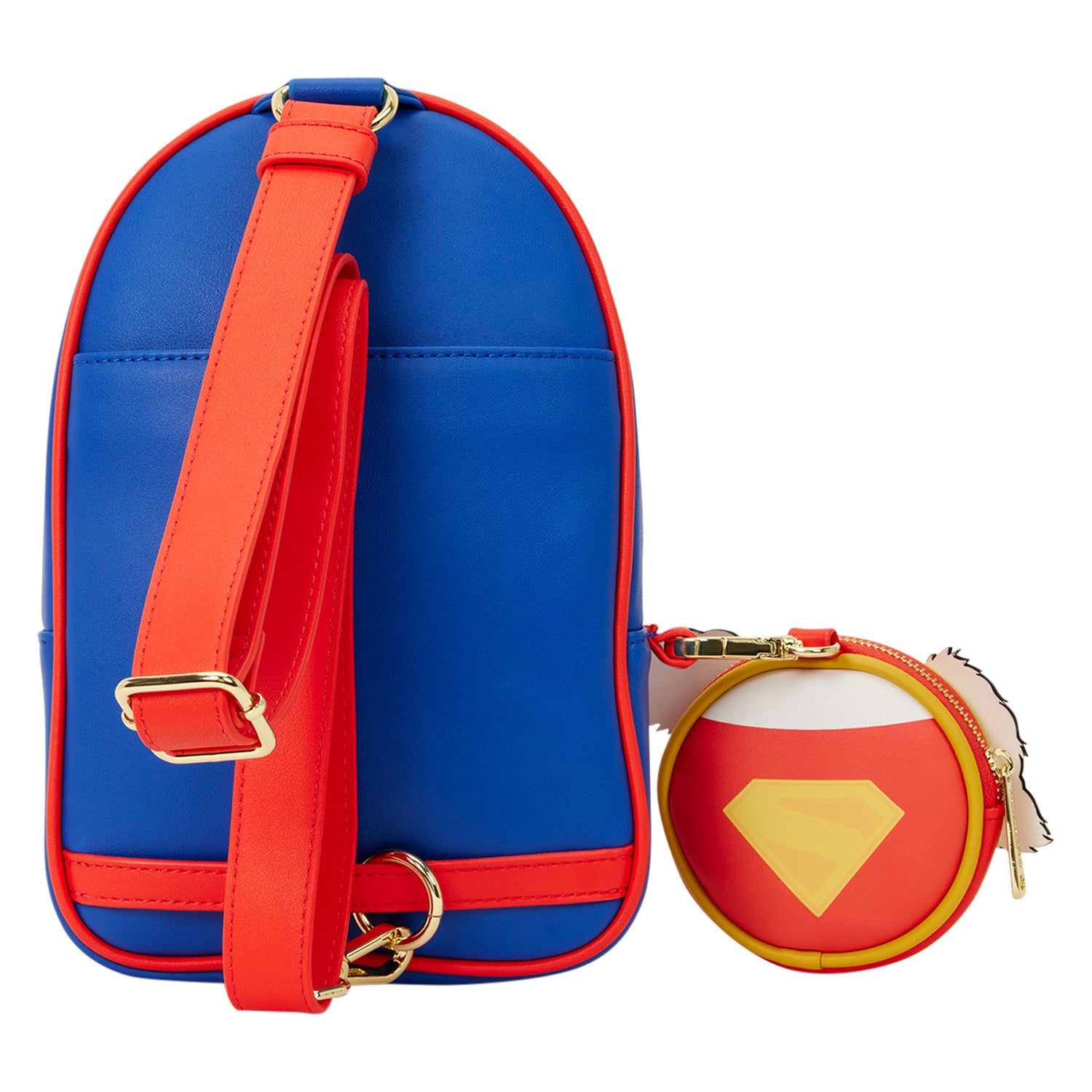 SUPERGIRL (2026 Movie) Loungefly Krypto Sling Crossbody Bag-3