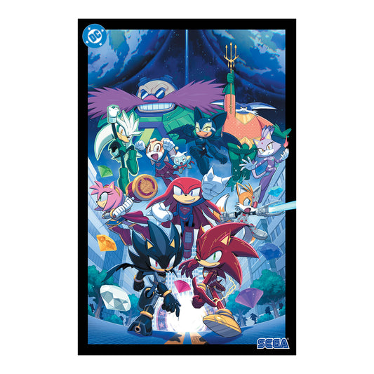 K 11 - DC x Sonic the Hedgehog: The Metal Legion # 1 Foil Cover