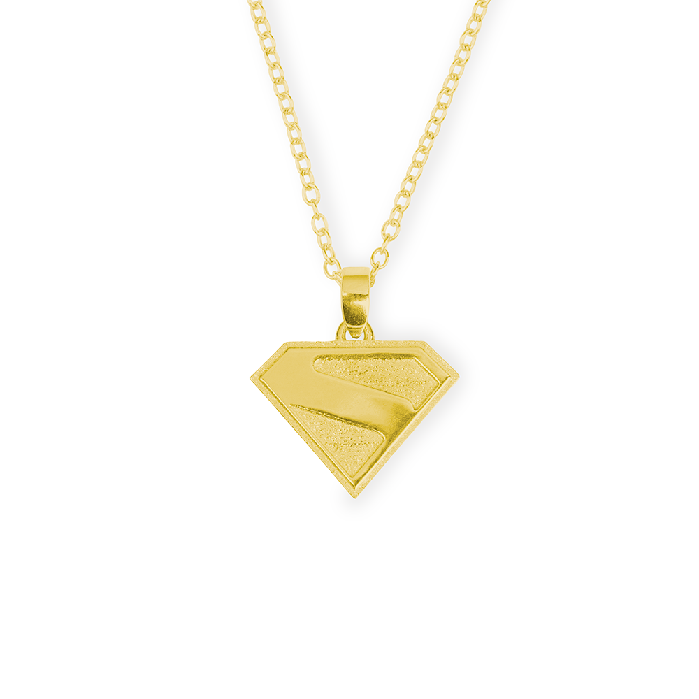 Supergirl Logo Pendant Necklace