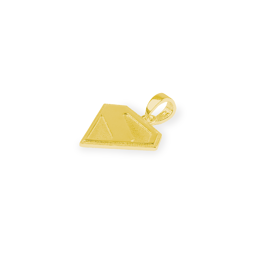 Supergirl Logo Pendant Necklace-3