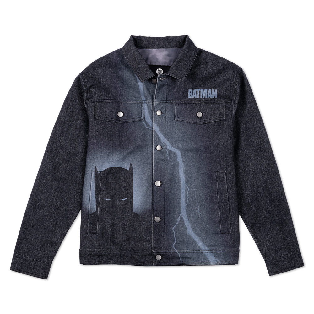 【UNIZ】Dark Knight Denim Jacket Buy Black Denim Jacket from Next USA
