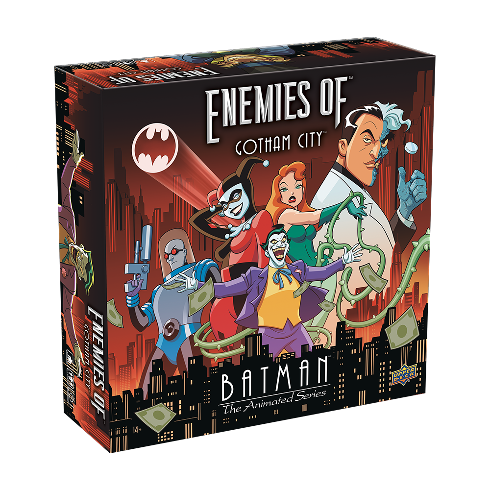 BATMAN: THE ANIMATED SERIES Enemies of Gotham City Board Game