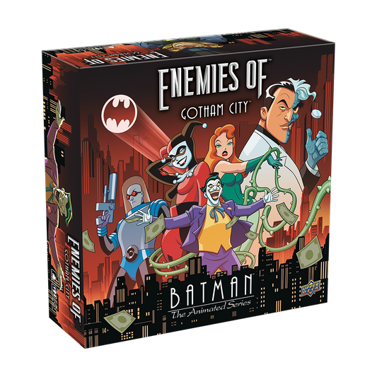 BATMAN: THE ANIMATED SERIES Enemies of Gotham City Board Game