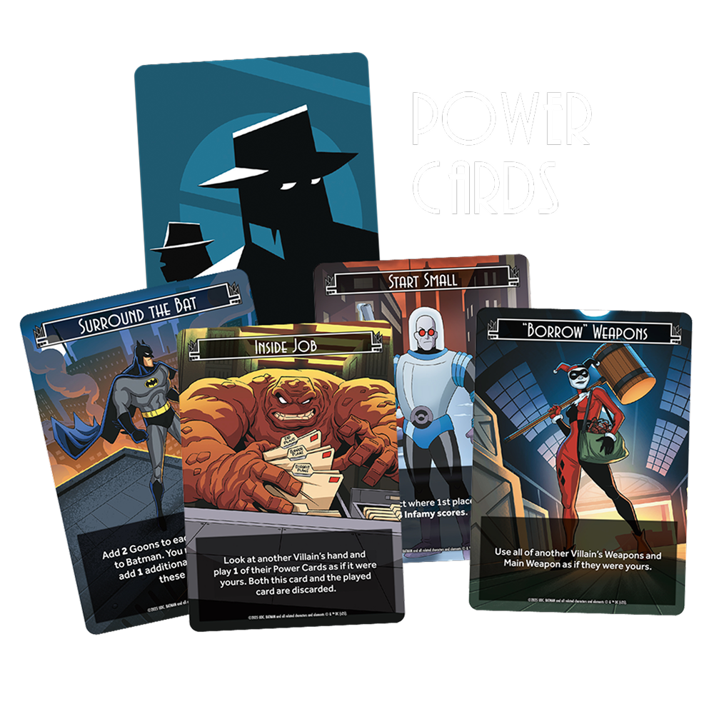 BATMAN: THE ANIMATED SERIES Enemies of Gotham City Board Game