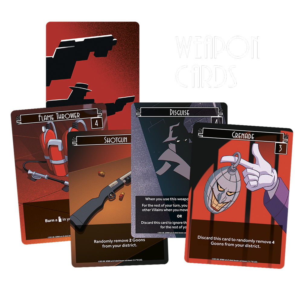 BATMAN: THE ANIMATED SERIES Enemies of Gotham City Board Game