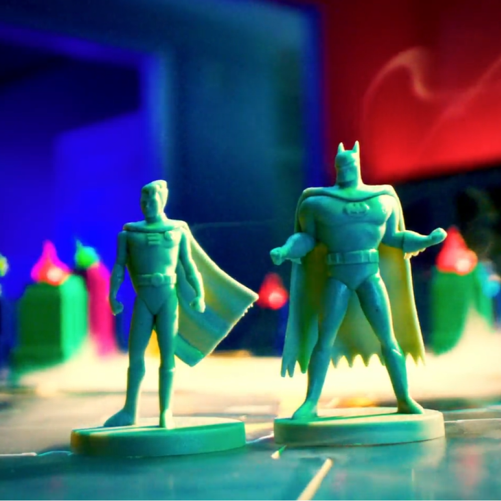 BATMAN: THE ANIMATED SERIES Enemies of Gotham City Board Game