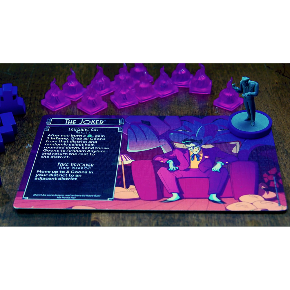 BATMAN: THE ANIMATED SERIES Enemies of Gotham City Board Game
