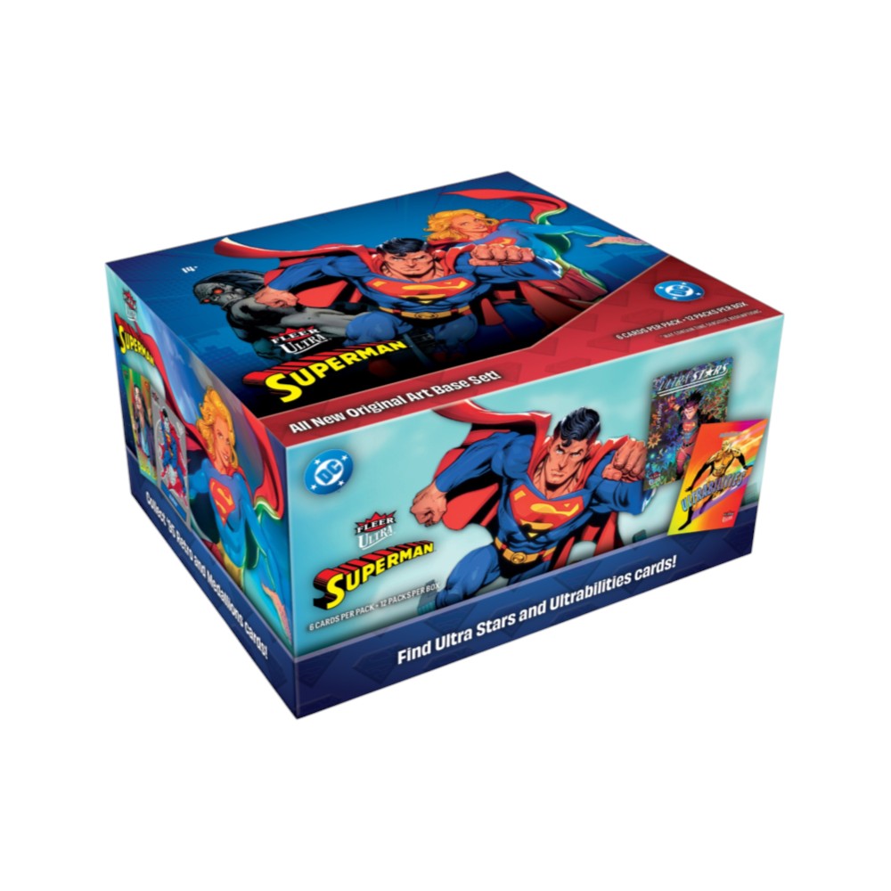 U4 - Fleer Ultra Superman Hobby Box Trading Cards