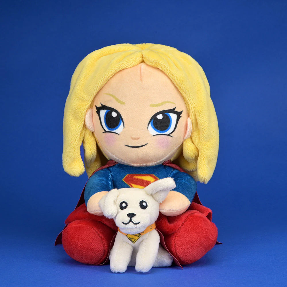 SUPERGIRL x KIDROBOT Supergirl with Krypto Phunny Plush