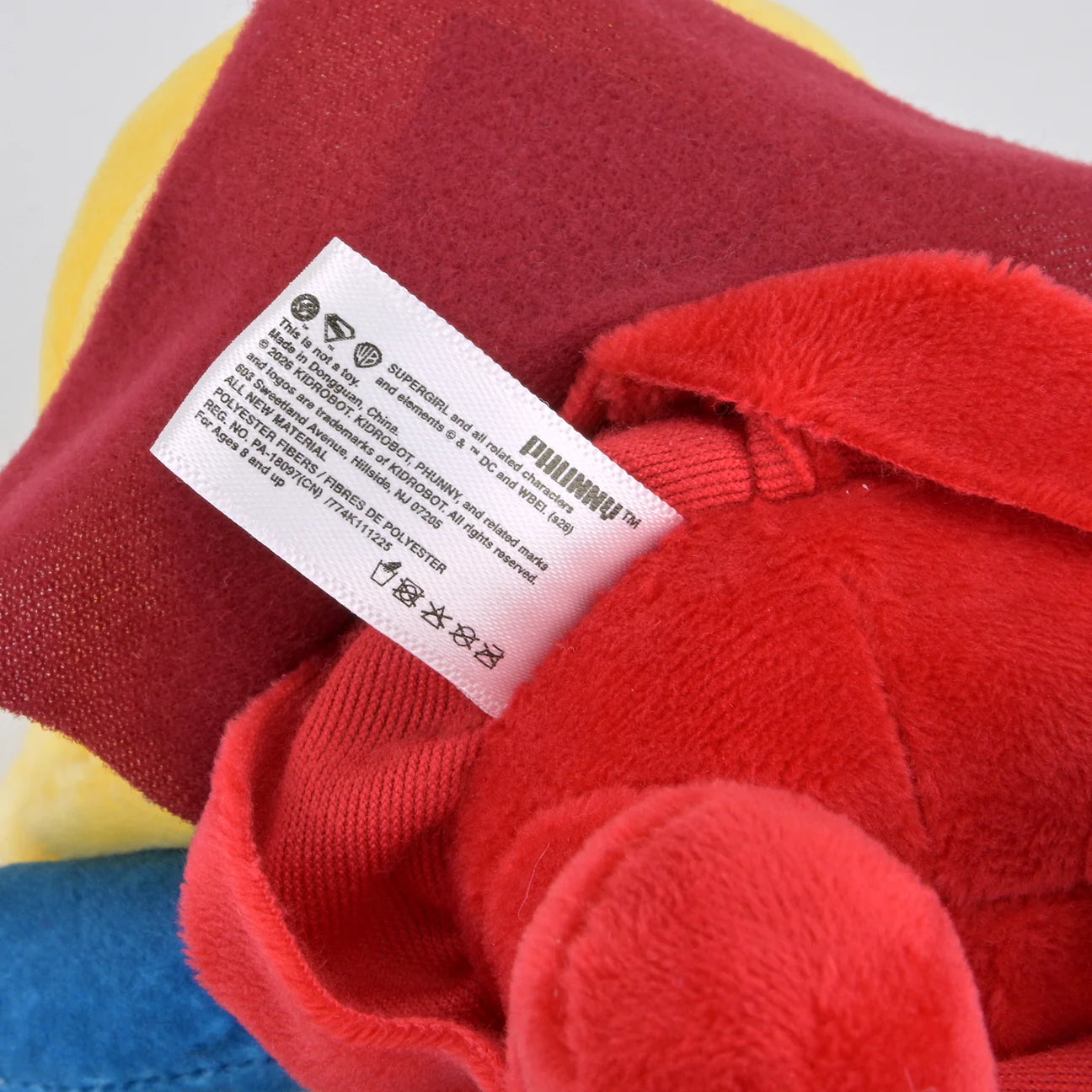 SUPERGIRL x KIDROBOT Supergirl with Krypto Phunny Plush-2