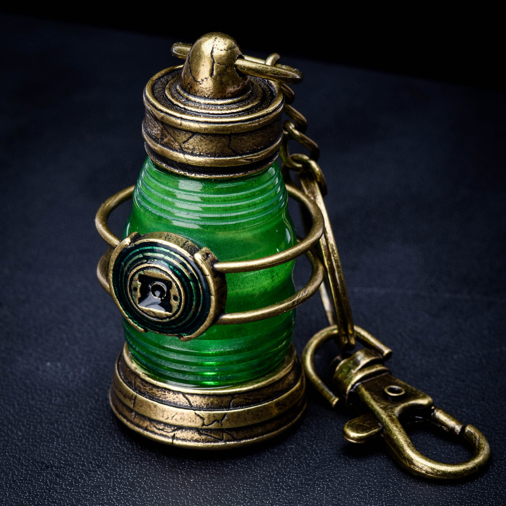 LANTERNS Green Lantern Light Up Power Battery Key Chain-5