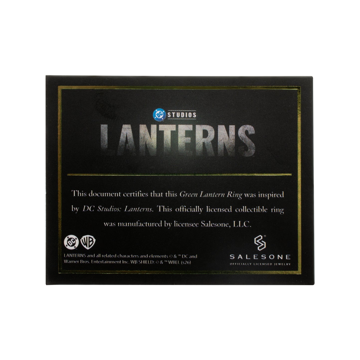 LANTERNS Green Lantern Power Ring