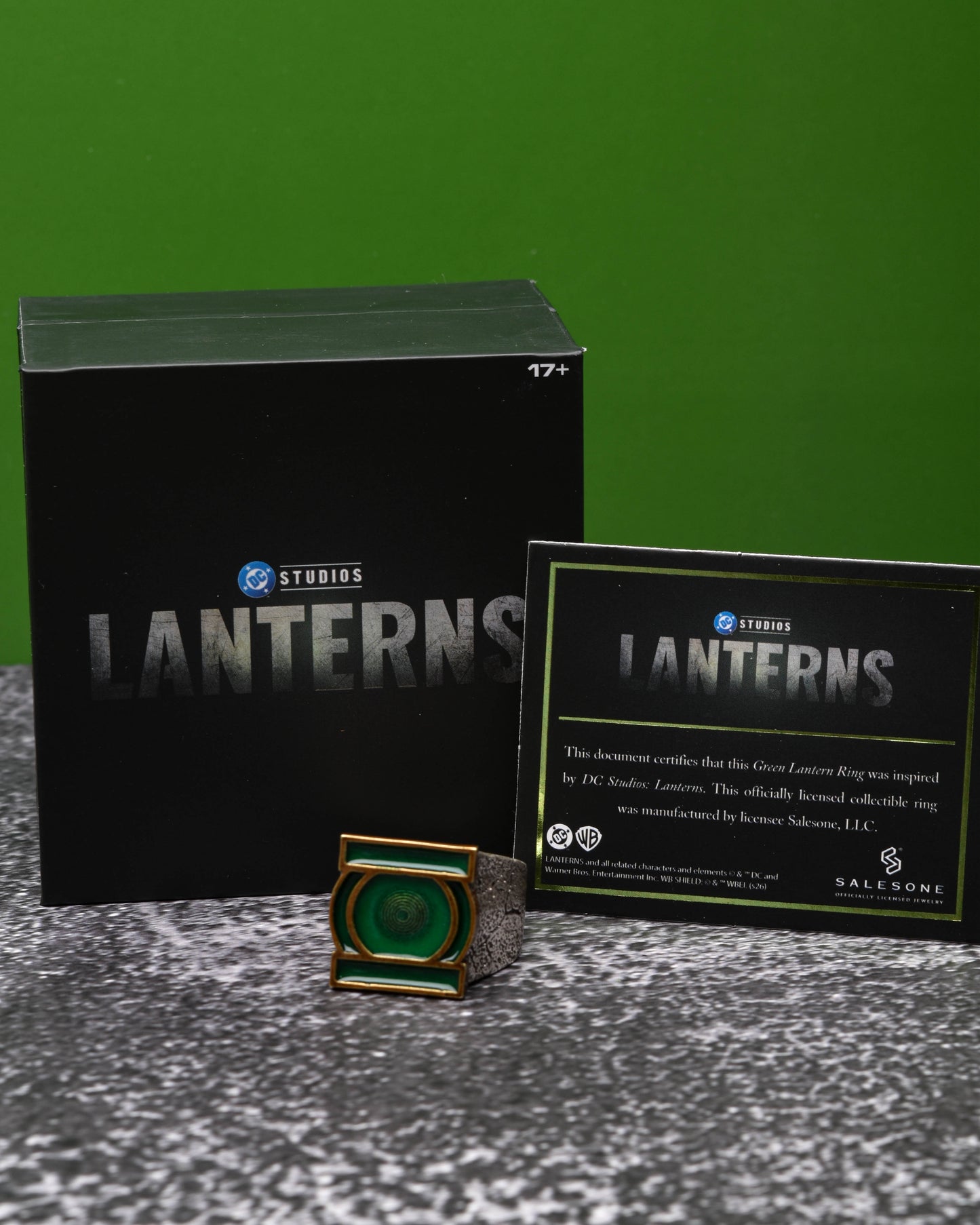 LANTERNS Green Lantern Light Up Power Battery Key Chain