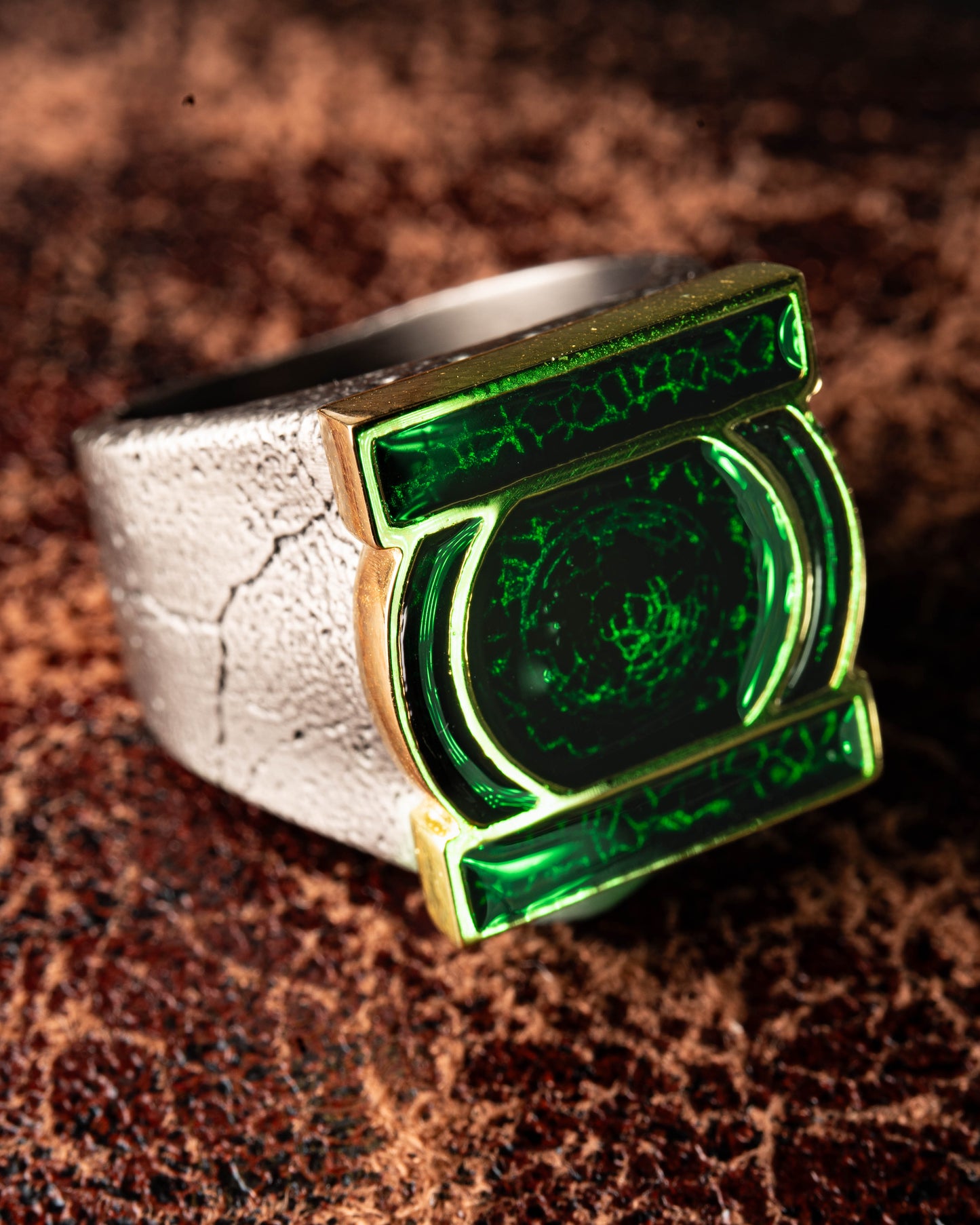 LANTERNS Green Lantern Light Up Power Battery Key Chain