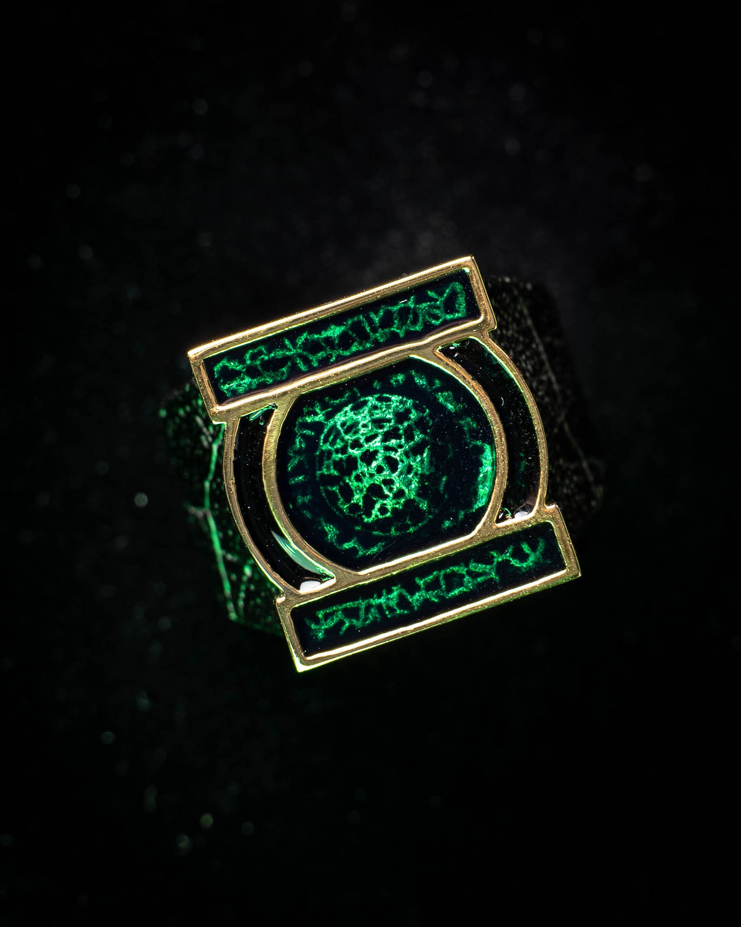LANTERNS Green Lantern Light Up Power Battery Key Chain