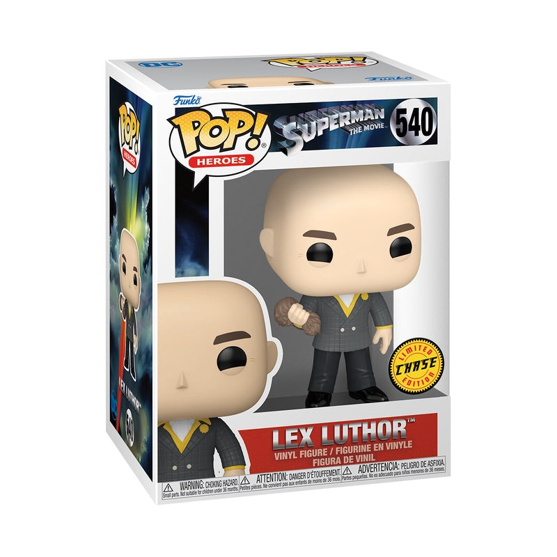 SUPERMAN: THE MOVIE Lex Luthor Funko Pop! Heroes Vinyl Figure with Chance of Chase