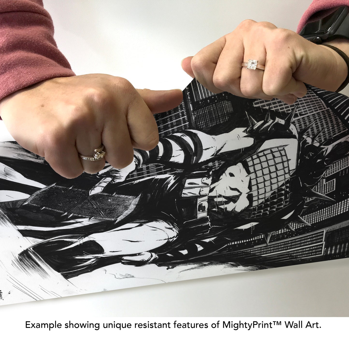 ABSOLUTE BATMAN Black & White MightyPrint Wall Art-2