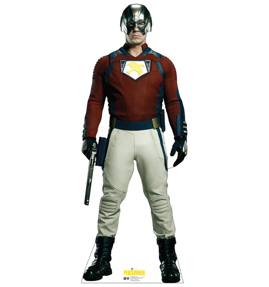 PEACEMAKER Helmet Cardboard Cutout Standee