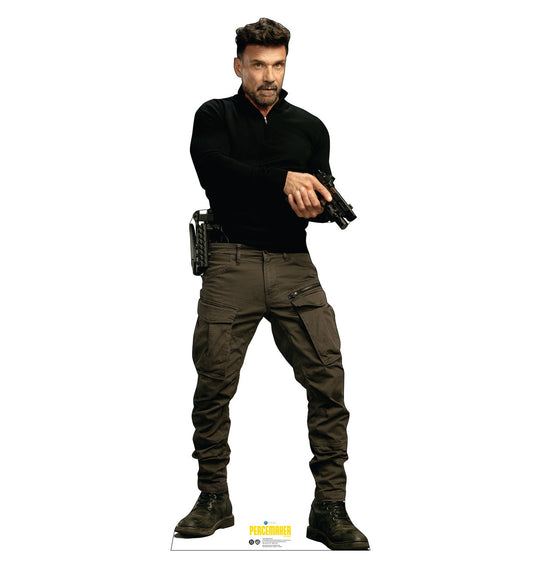 PEACEMAKER Rick Flag Sr. Cardboard Cutout Standee