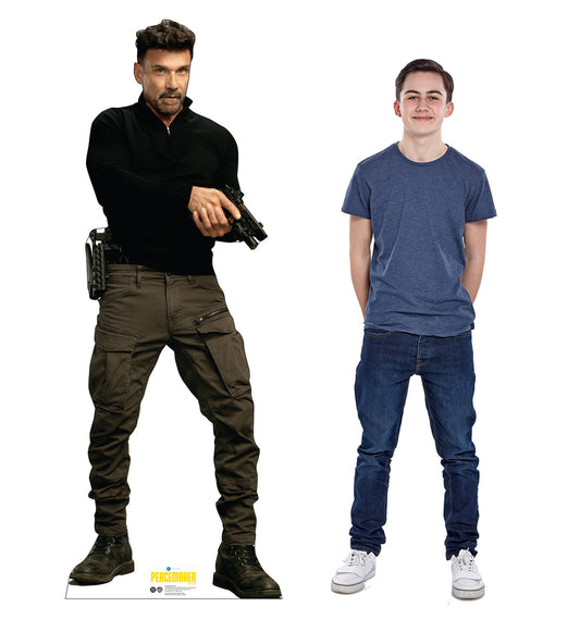 PEACEMAKER Rick Flag Sr. Life-size Cardboard Cutout Standee