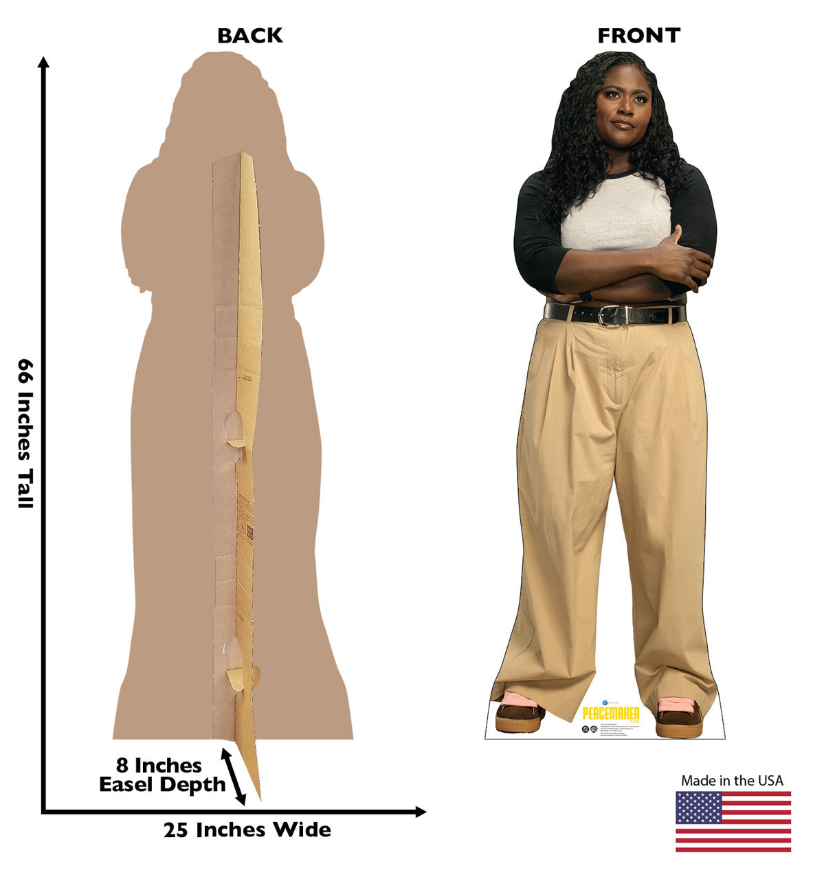 PEACEMAKER Leota Adebayo Cardboard Cutout Standee