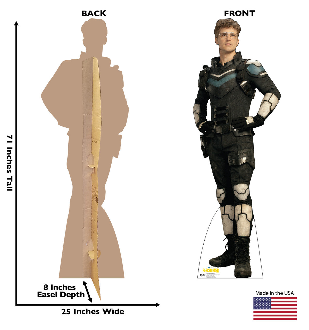 PEACEMAKER Vigilante Cardboard Cutout Standee