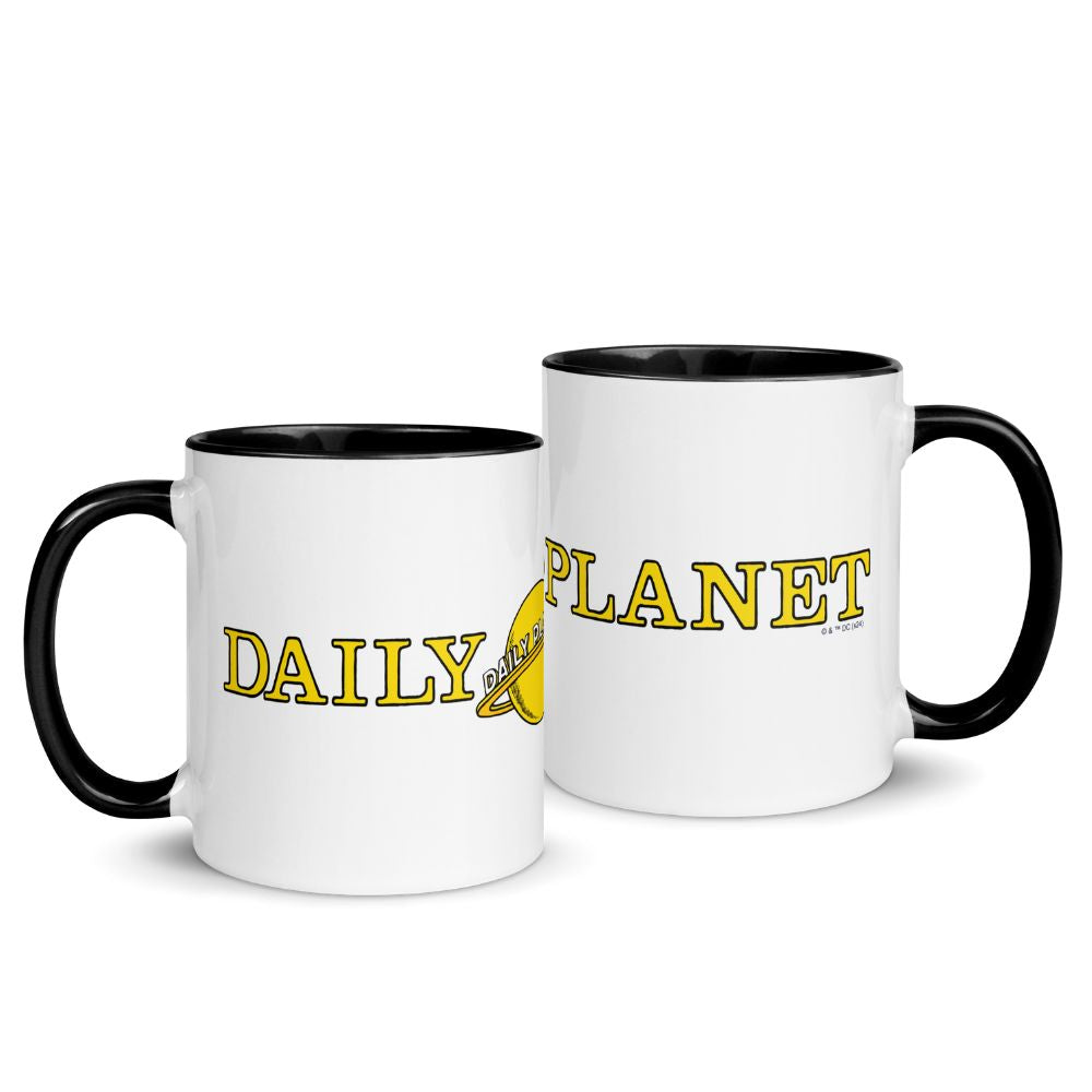 SUPERMAN Daily Planet Logo Two-tone Mug