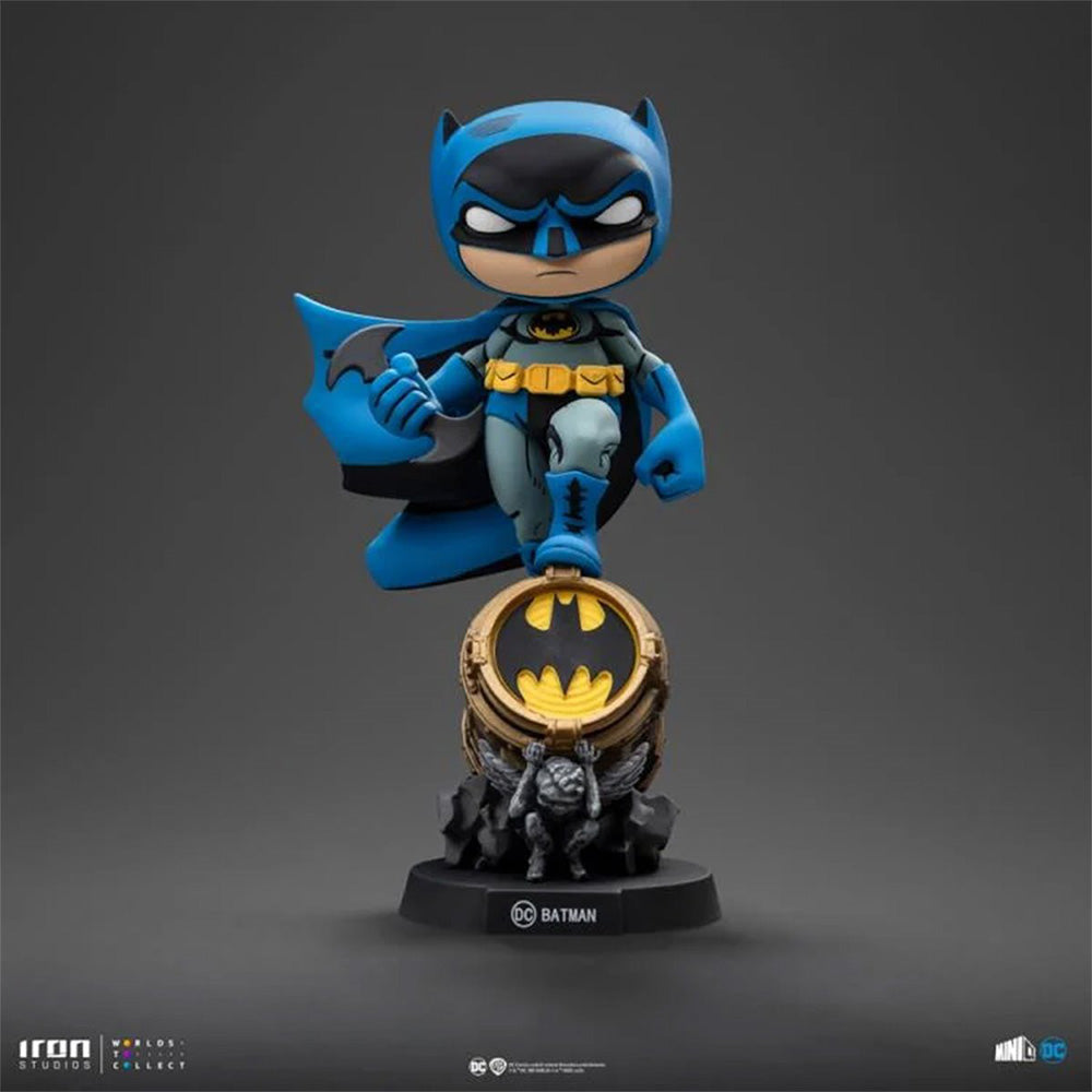 BATMAN on Bat-Signal (Blue Variant) MiniCo Vinyl Figure – DC Shop