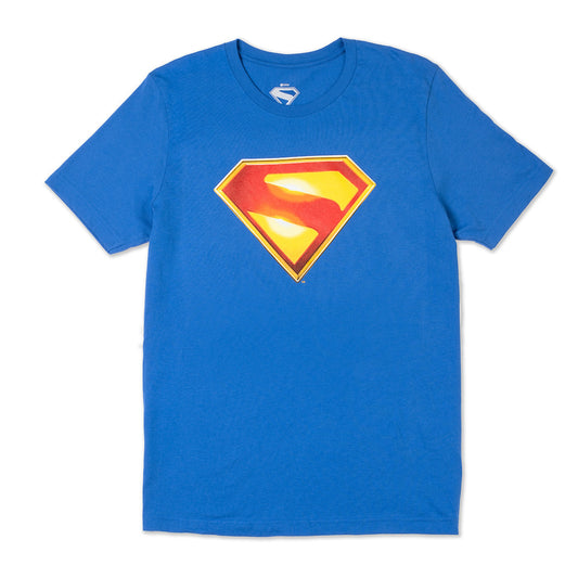 SUPERMAN (2025 Movie) Theatrical Logo T-Shirt Royal Blue
