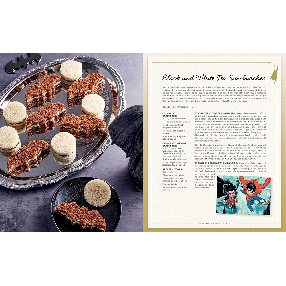 Superman: The Official Cookbook: Recipes from Smallville to the Hall of Justice and Beyond