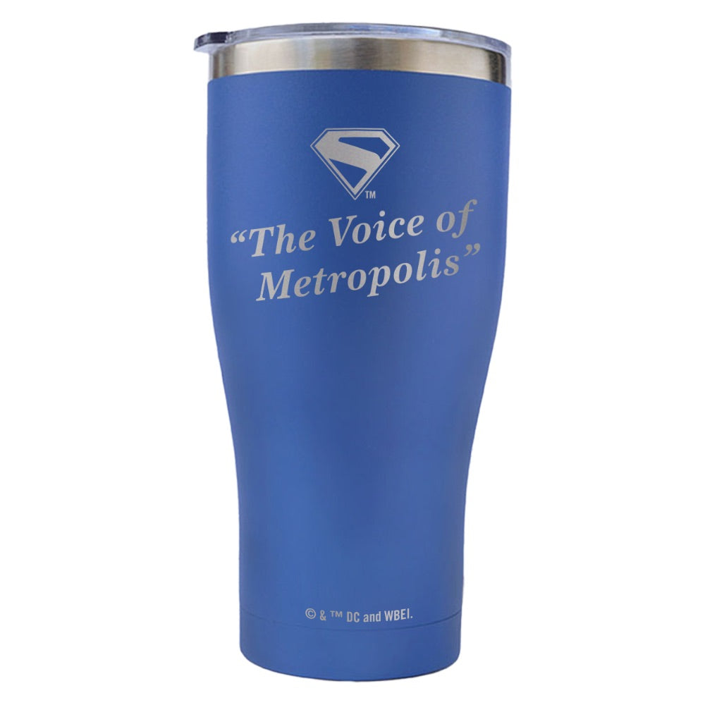 SUPERMAN (2025 Movie) Daily Planet Logo Tumbler Blue