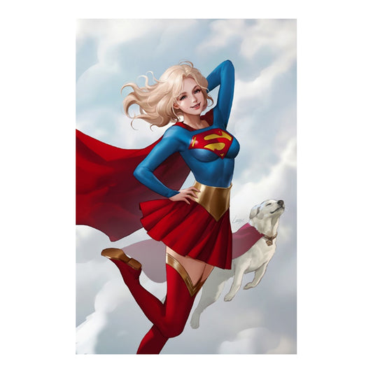 K9 - Supergirl: Woman of Tomorrow # 1 Foil Cover