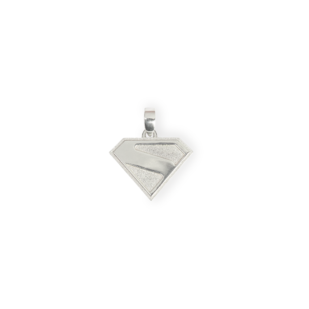 SUPERMAN (2025 Movie) S-Shield Sterling Silver Necklace