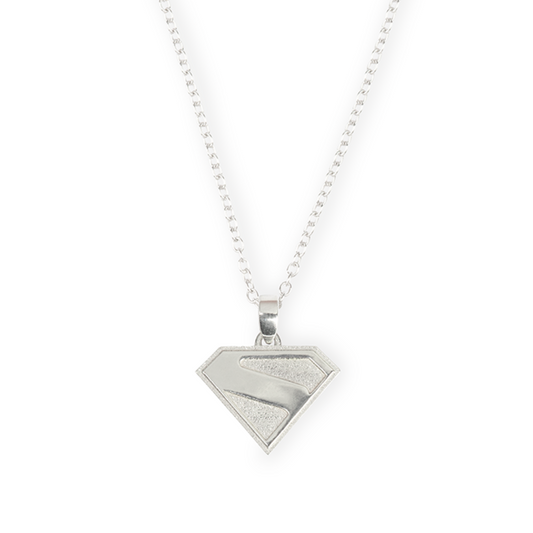 SUPERMAN (2025 Movie) S-Shield Sterling Silver Necklace
